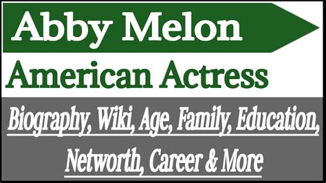Unveiling Insights into Abby Melon's Age, Height, and Figure