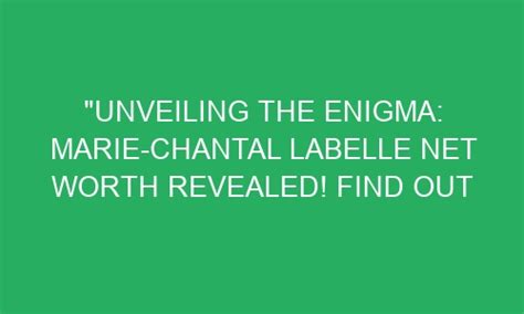 Unveiling Marie Chantilly: The Enigma of Agelessness, Elegance, and Grace