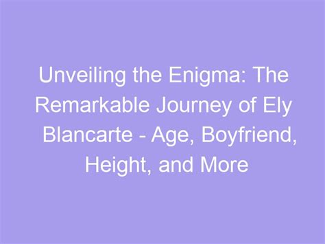 Unveiling the Enigma: The Journey of a Remarkable Individual